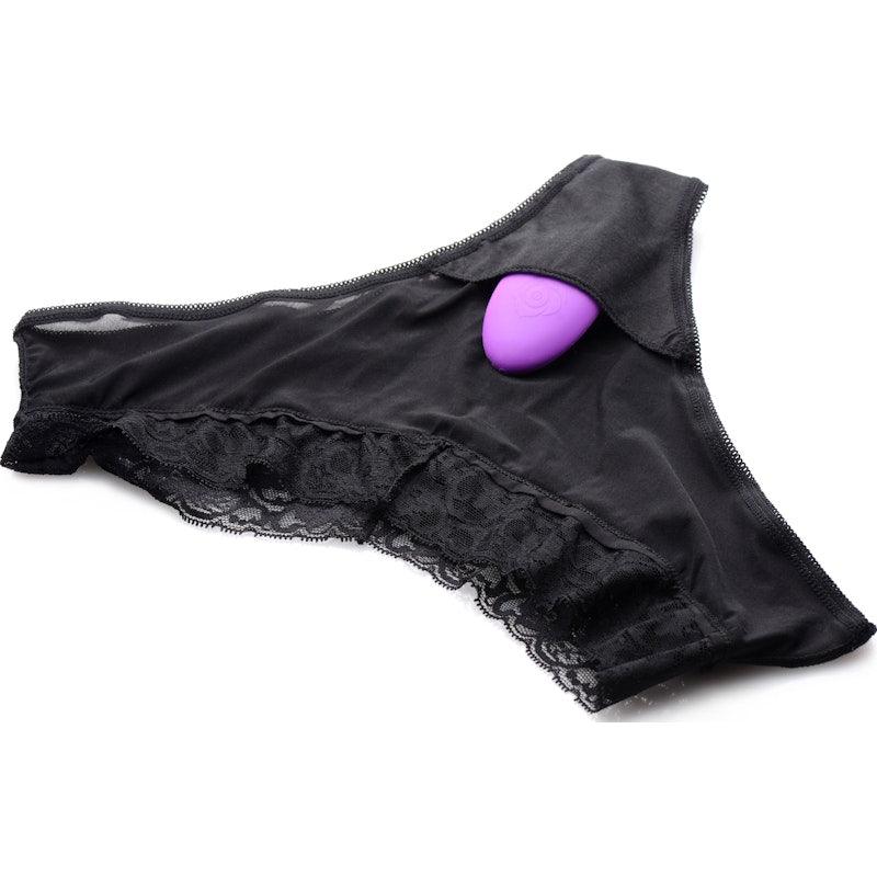 Naughty Knickers Silicone Remote Panty Vibe - Adult Toys