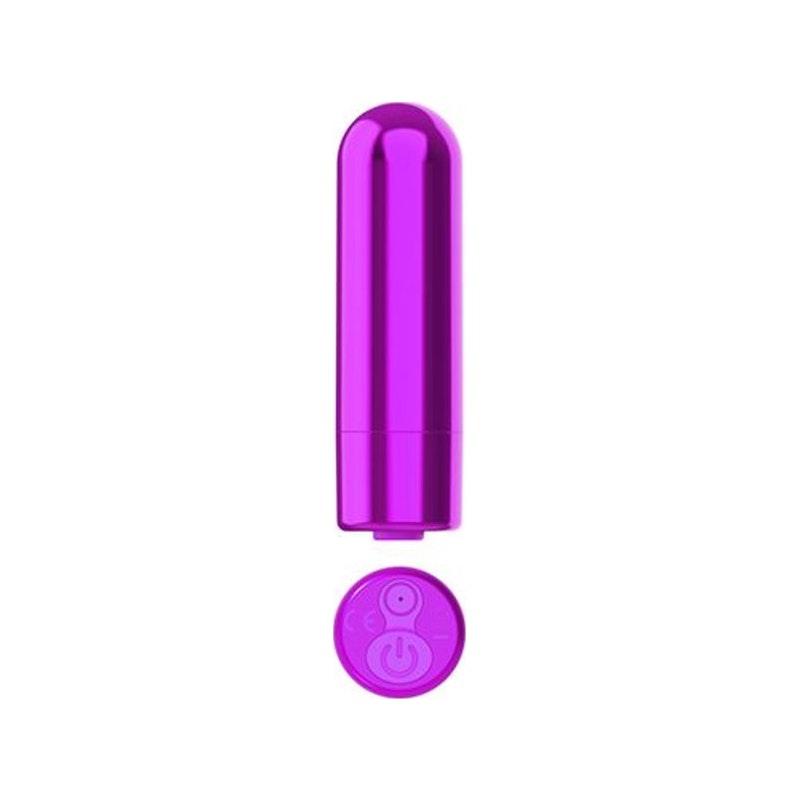 Naughty Nubbies Finger Vibe w Mini Powerbullet Purple - Naughty by Nature Adult Store