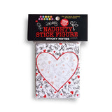 Naughty Stick Figure Sticky Notes - 100 Pack - NOVELTIES