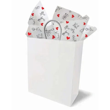 Naughty Stick Figure Tissue Paper Sheets - 6 Pack - NOVELTIES