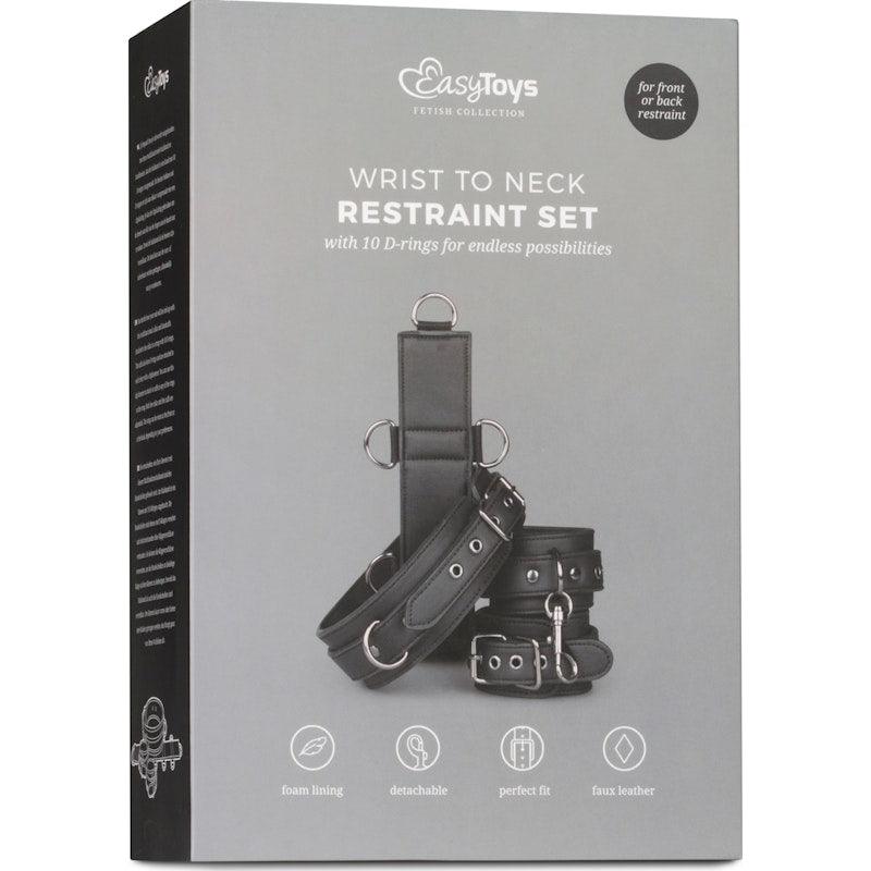 Neck and Wrist Restraint - Adult Toys