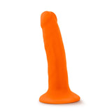 Neo Dual Density Cock 6in Neon Orange - Naughty by Nature Adult Store