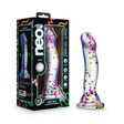 Neo Elite Glow Hanky Panky - Glow In Dark Clear 19 cm Dong - DONGS