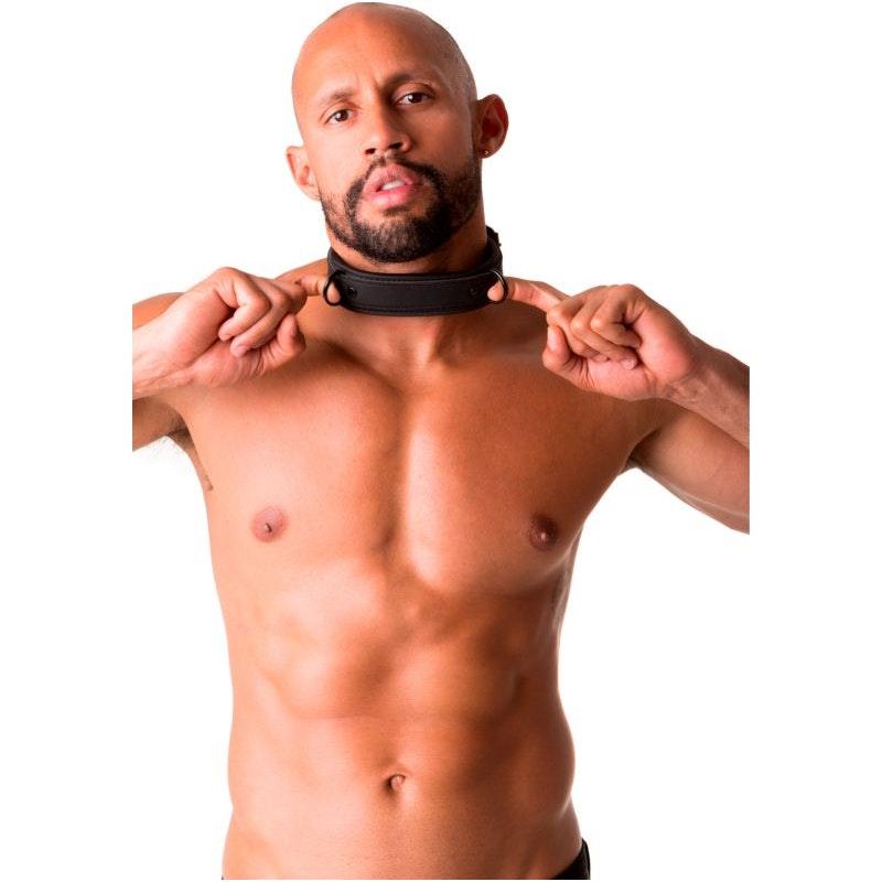 Neoprene Bondage Collar - Adult Toys