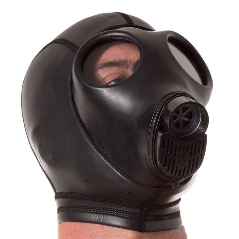 Neoprene Gas Mask Hood - Adult Toys