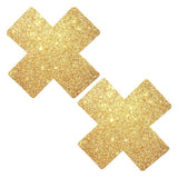 Neva Nude Golden Fairy Dust X Factor Pasties | Waterproof Nipple Covers - Adult Toys
