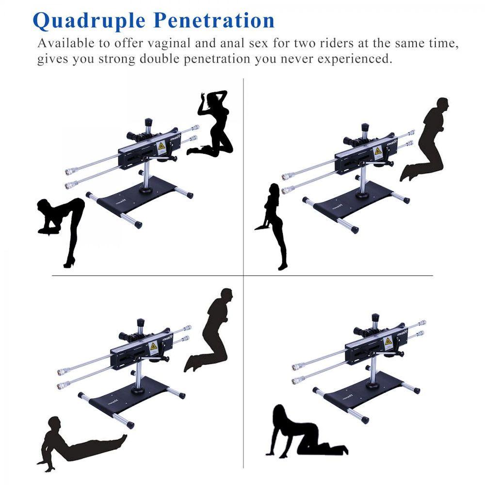 New Designed Hismith Quadruple Penetration Sex Machine - MACHINES - PREMIUM