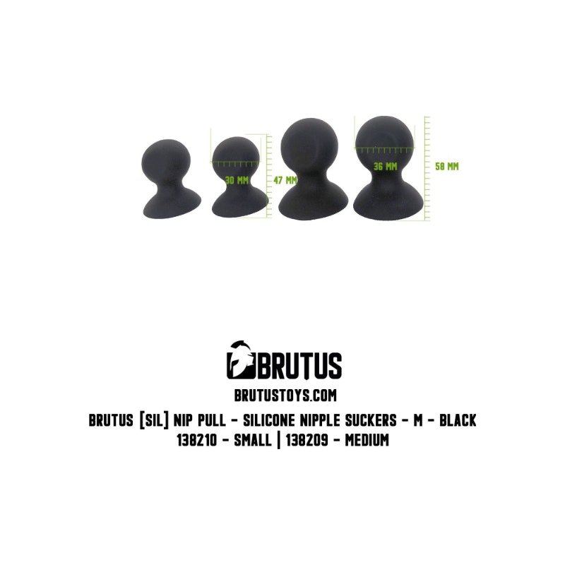 Nip Pull Silicone Nipple Suckers S - Adult Toys