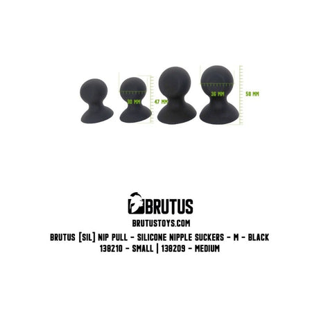 Nip Pull Silicone Nipple Suckers S - Adult Toys