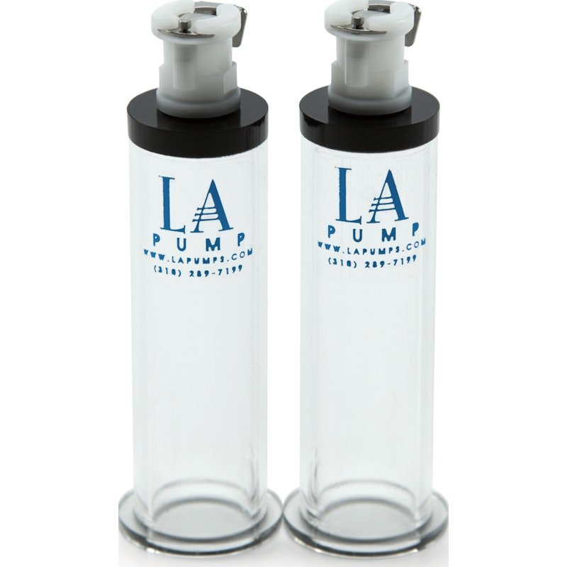 Nipple Enlargement Cylinders Pair 16mm Diameter - Adult Toys