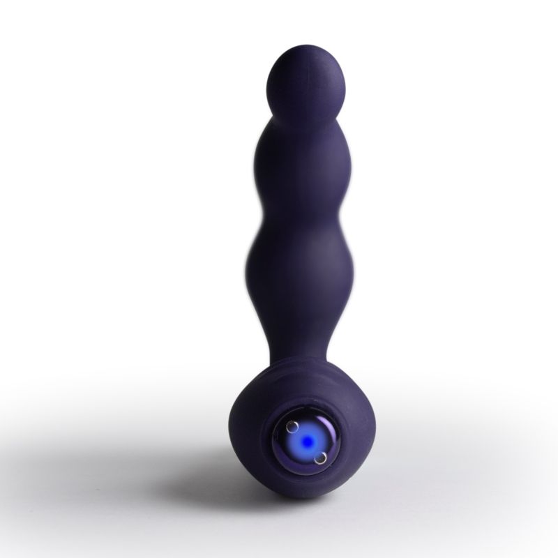 Nova Dominion Beaded P Spot Vibrator Blue - Adult Toys