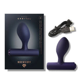 Nova Orbital Butt Plug Vibrator Blue - Adult Toys