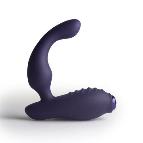 Nova Sovereign Smooth P Spot Vibrator Blue - Adult Toys