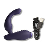 Nova Sovereign Smooth P Spot Vibrator Blue - Adult Toys