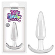 NS Novelties Jelly Rancher Smooth T-Plug – Clear TPE Butt Plug 11cm - Anal Toys