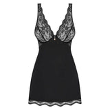 Obsessive Luvae Babydoll | Black Underwire Lingerie with Thong - Lingerie