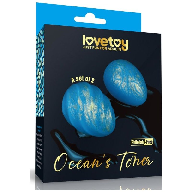 Ocean Toner Kegel Egg Set - Adult Toys