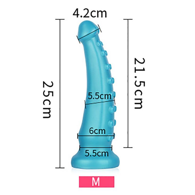 OctoCock Liquid Silicone Dildo Medium - Adult Toys