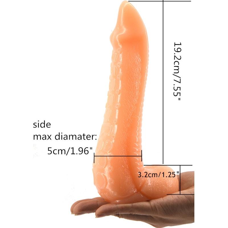 Octopus Dildo Flesh - Adult Toys