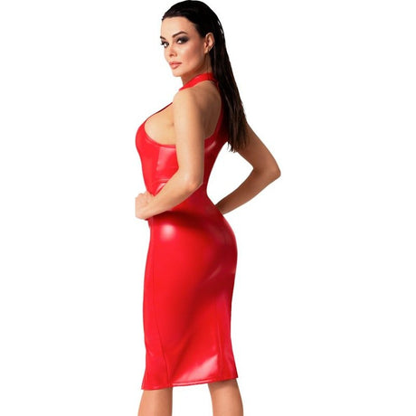 Orgia Midi Dress Red - Lingerie