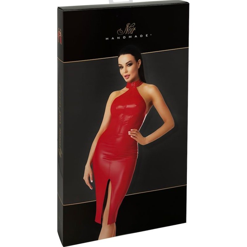 Orgia Midi Dress Red - Lingerie