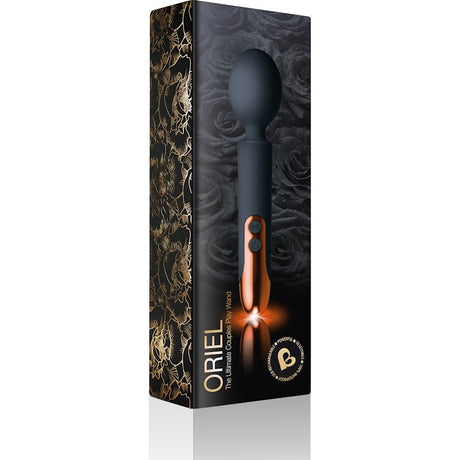 Oriel Rechargeable Wand Black - Adult Toys