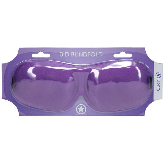 Ouch 3D Mask Purple Eye Mask for Comfortable Sleep - BONDAGE - TOYS