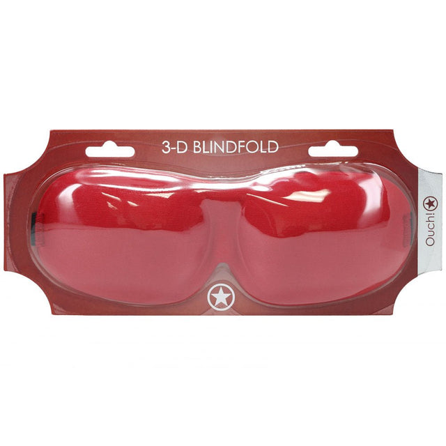 OUCH 3D Mask Red Eye Mask for Cosplay and Costume Party Accessory - BONDAGE - TOYS