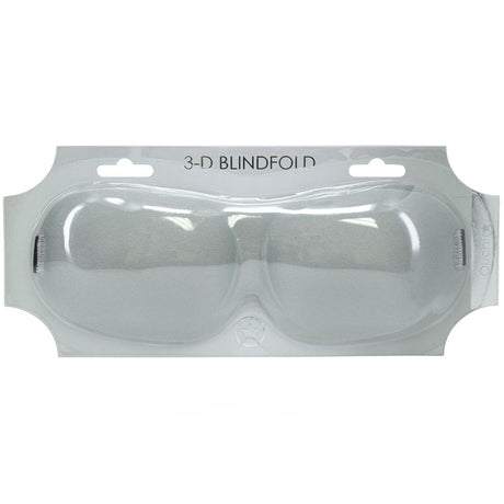 Ouch 3D Silver Eye Mask For Travel And Sleep Comfort - BONDAGE - TOYS