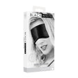 OUCH! Black & White Satin Eye - Mask - Black Eye Restraint - BONDAGE - TOYS