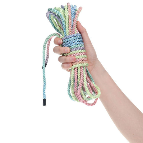 OUCH! Bondage Rope - 10 M Multicolour 1 - BONDAGE - TOYS
