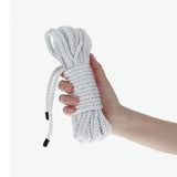 OUCH! Bondage Rope - 10 M Silver - BONDAGE - TOYS