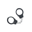 OUCH! Classic Metal Cuffs - Black - BONDAGE - TOYS