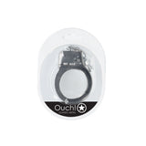 OUCH! Classic Metal Cuffs - Silver - BONDAGE - TOYS