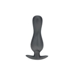 OUCH! Curvy Anal Plug - Gun Metal - ANAL TOYS