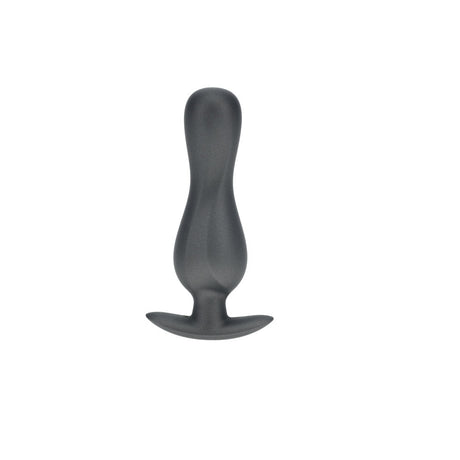 OUCH! Curvy Anal Plug - Gun Metal - ANAL TOYS