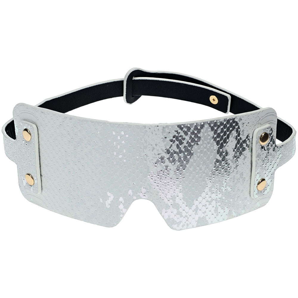 OUCH! Florence Collection - Blindfold - White Eye Restraint - BONDAGE - TOYS