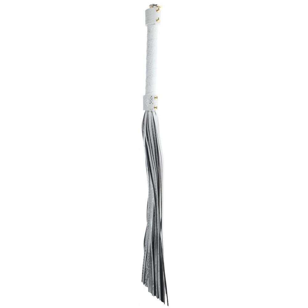 OUCH! Florence Collection - Flogger - White Flogger Whip - BONDAGE - TOYS