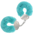 OUCH! Heavy - Duty Fluffy Cuffs - Blue - BONDAGE - TOYS