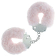 OUCH! Heavy - Duty Fluffy Cuffs - Powder Pink - Powder Pink Fluffy Restraints - BONDAGE - TOYS
