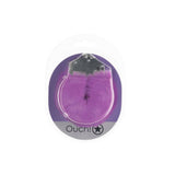 OUCH! Heavy - Duty Fluffy Cuffs - Purple - BONDAGE - TOYS