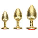 OUCH! Milan Collection - Metal Anal Plug Set - ANAL TOYS