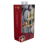 OUCH! Milan Collection - Metal Anal Plug Set - ANAL TOYS