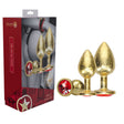 OUCH! Milan Collection - Metal Anal Plug Set - ANAL TOYS