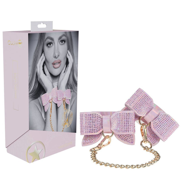 OUCH! Paris Collection - Handcuffs - Pink Restraints - BONDAGE - TOYS