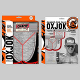 Oxballs Champ Vintage Jockstrap Gray Heather - Lingerie