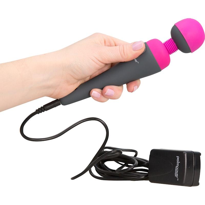 PalmPower Massage Wand Pink - Naughty by Nature Adult Store