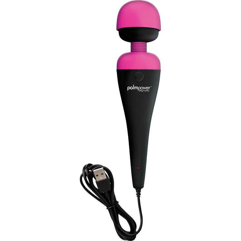 PalmPower Massage Wand Plug and Play USB - Adult Toys