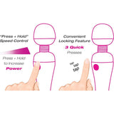 PalmPower Massage Wand Recharge Waterproof - Adult Toys