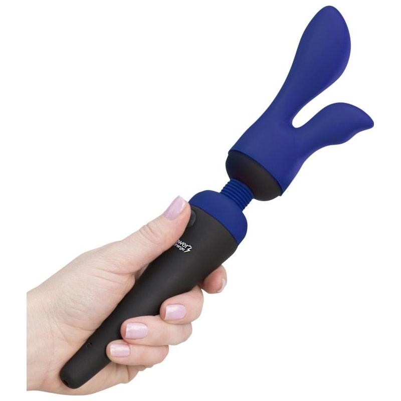 PalmSensual Massager Heads Blue (For use with PalmPower) - Adult Toys